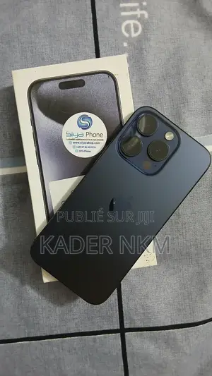 Nouveau Apple iPhone 15 Pro 256 GB Bleu