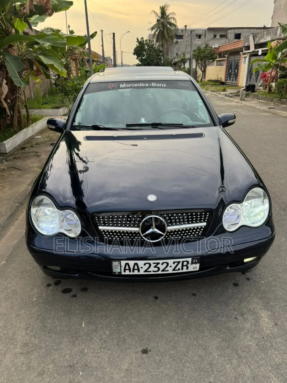 Mercedes-Benz C180 2002 Black
