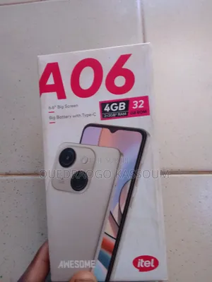 Itel A06 32 GB Argenté