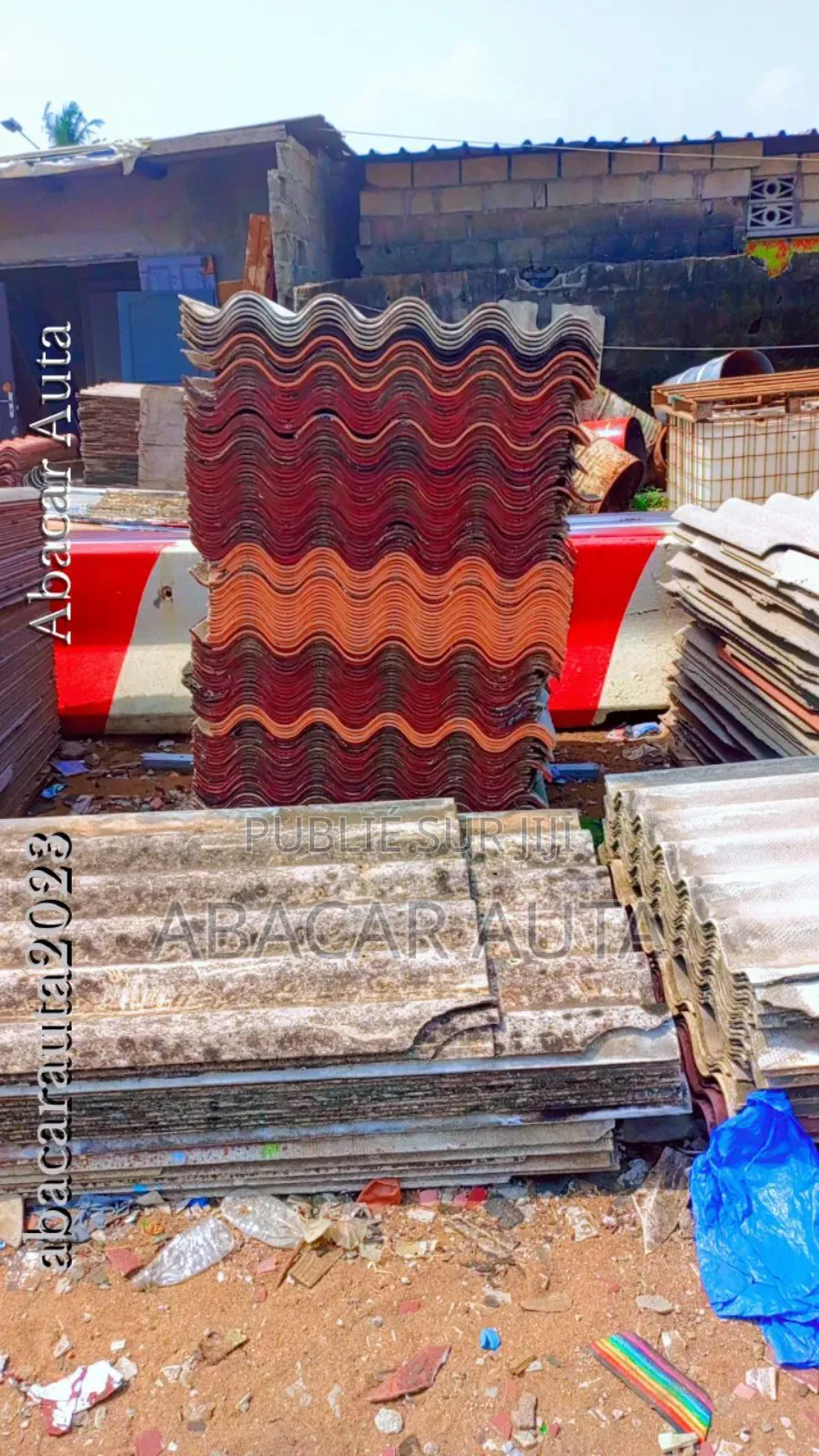 Tôles, Portes Métalliques Et Matériaux De Construction".