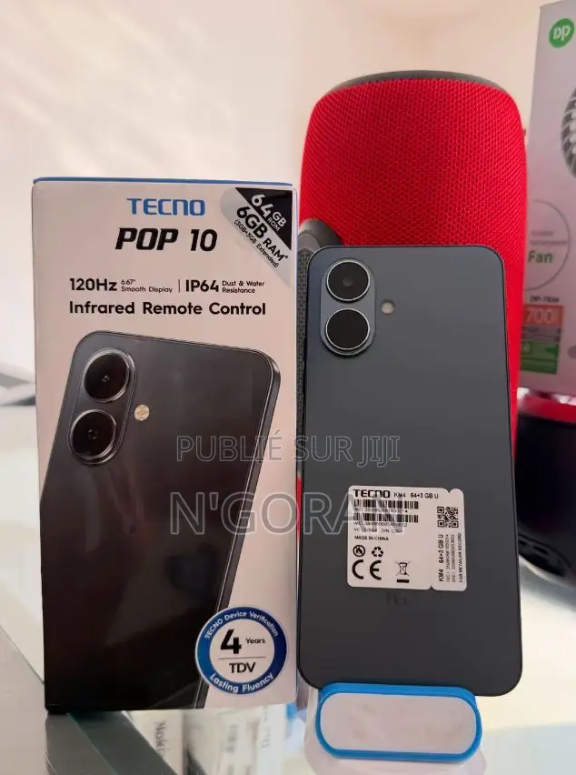 Nouveau Tecno Pop 10 128 GB Black