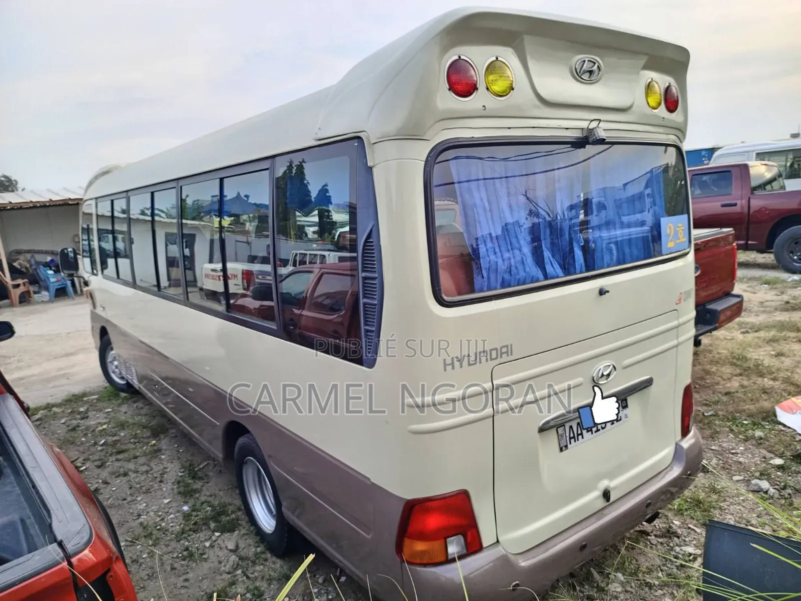 Hyundai County 2018 Beige