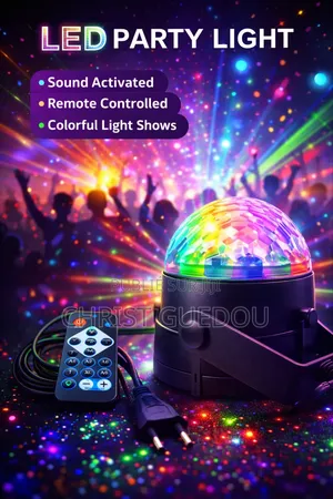 Lampe a Led Festives Avec Télécommande