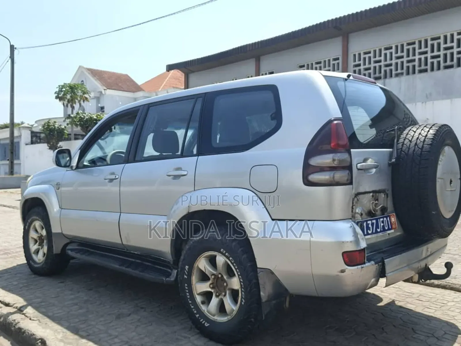 Toyota Land Cruiser Prado 2003 Gris