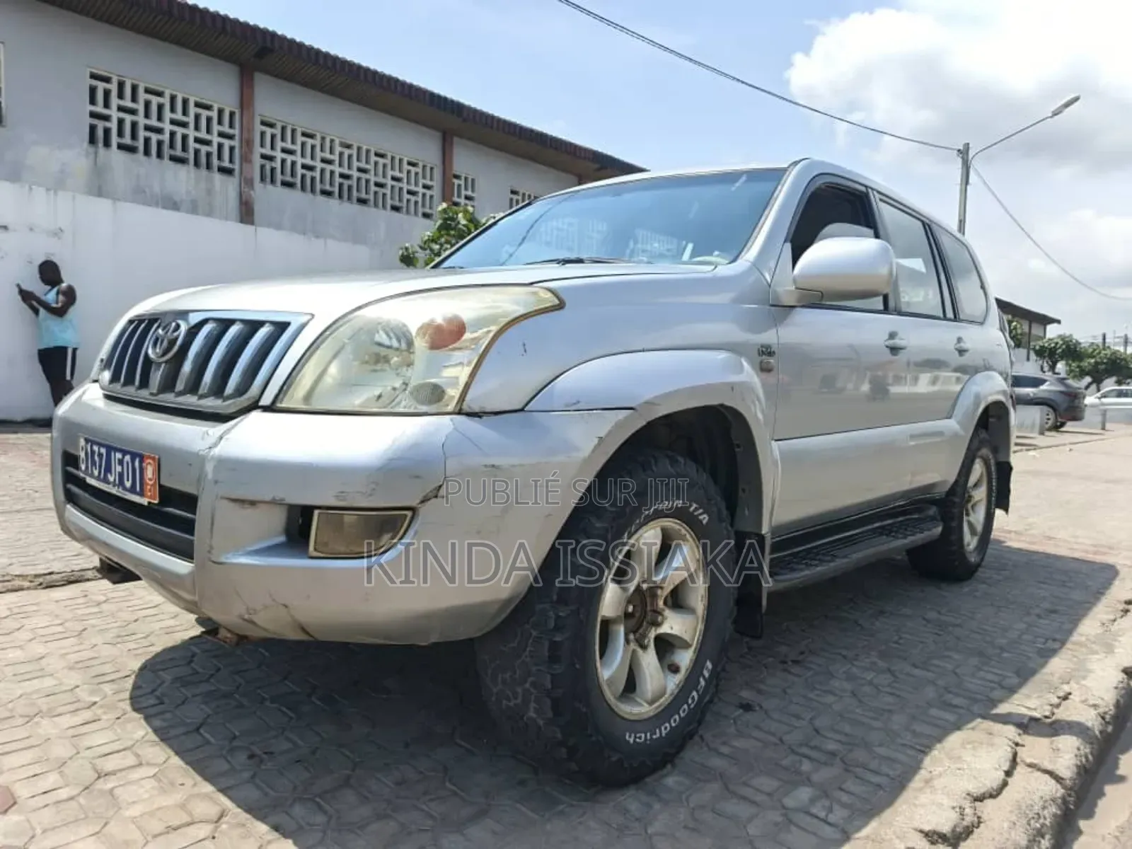 Toyota Land Cruiser Prado 2003 Gris
