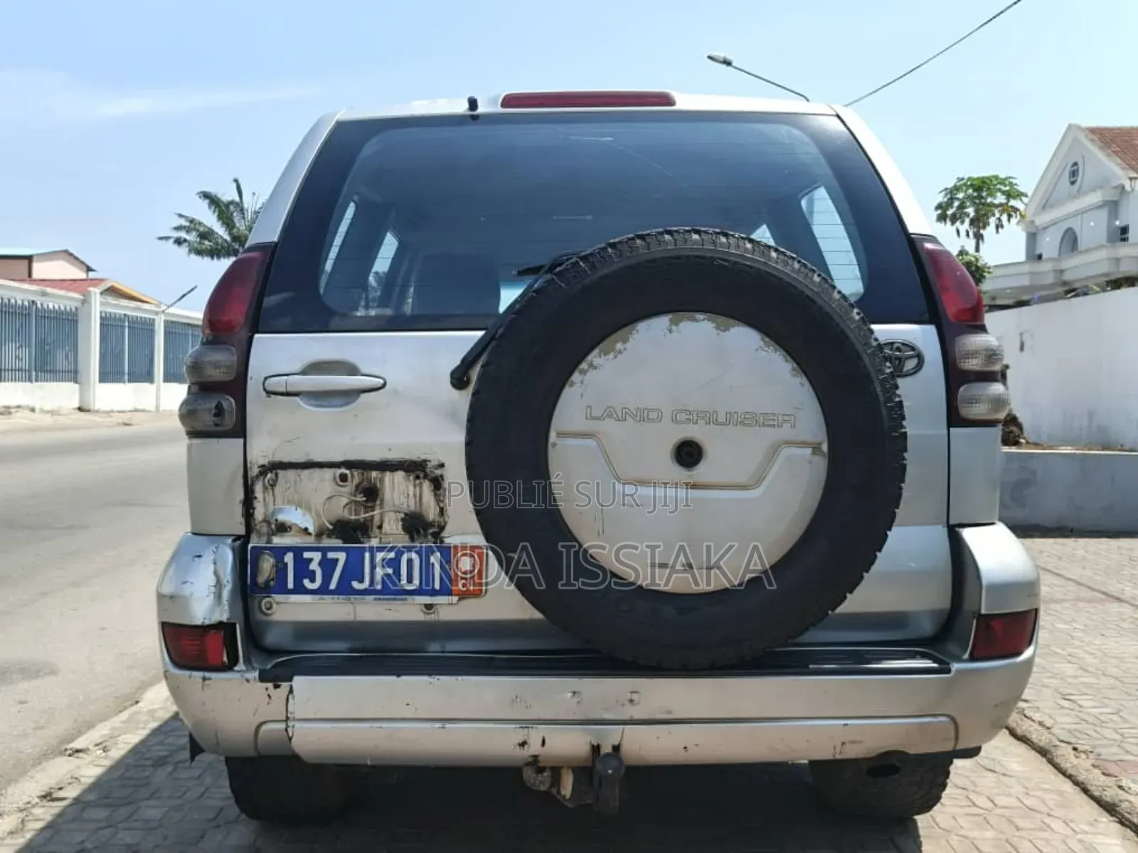 Toyota Land Cruiser Prado 2003 Gris