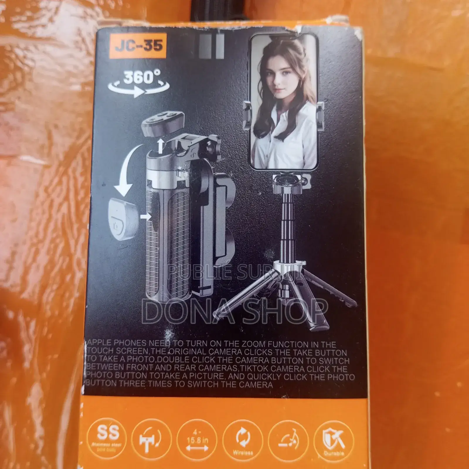 Selfie Stick Jc-35 Video Et Photo Pro