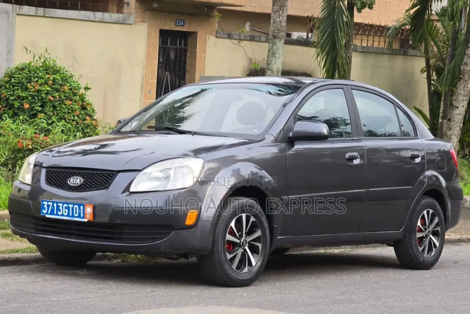 Kia Rio 2008 Gris