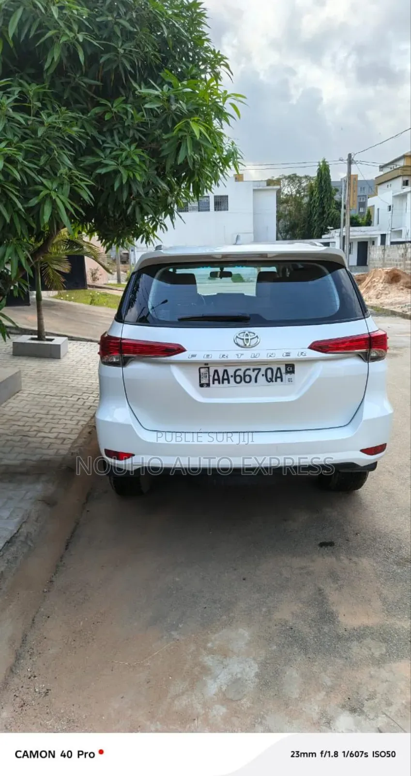 Toyota Fortuner 2025 Blanc
