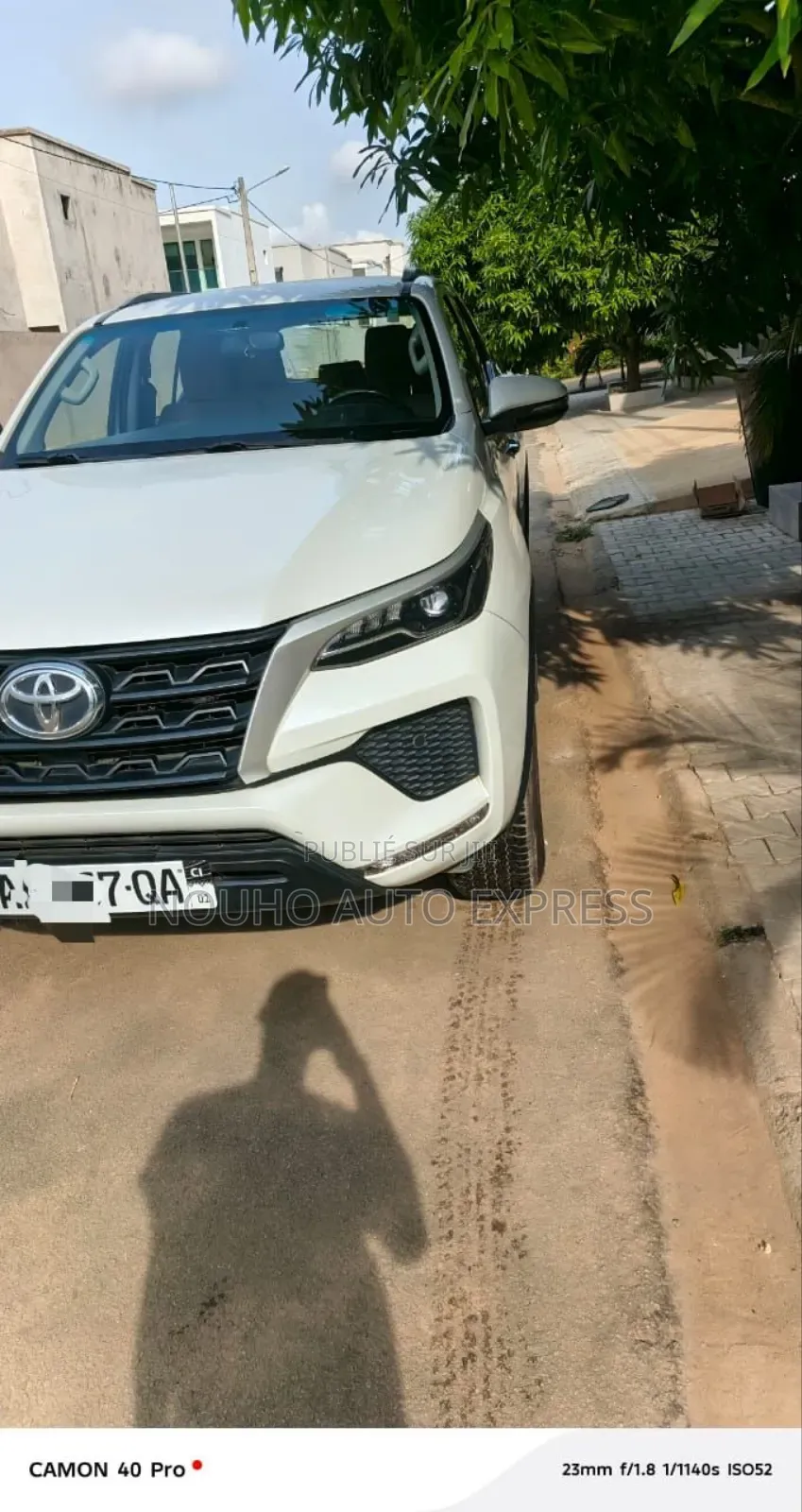 Toyota Fortuner 2025 Blanc