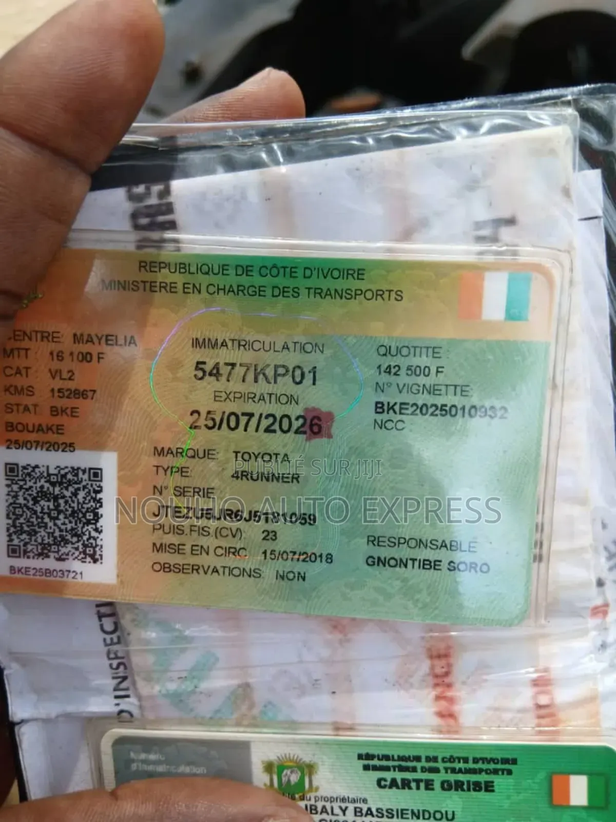 Toyota 4-Runner 2018 Gris