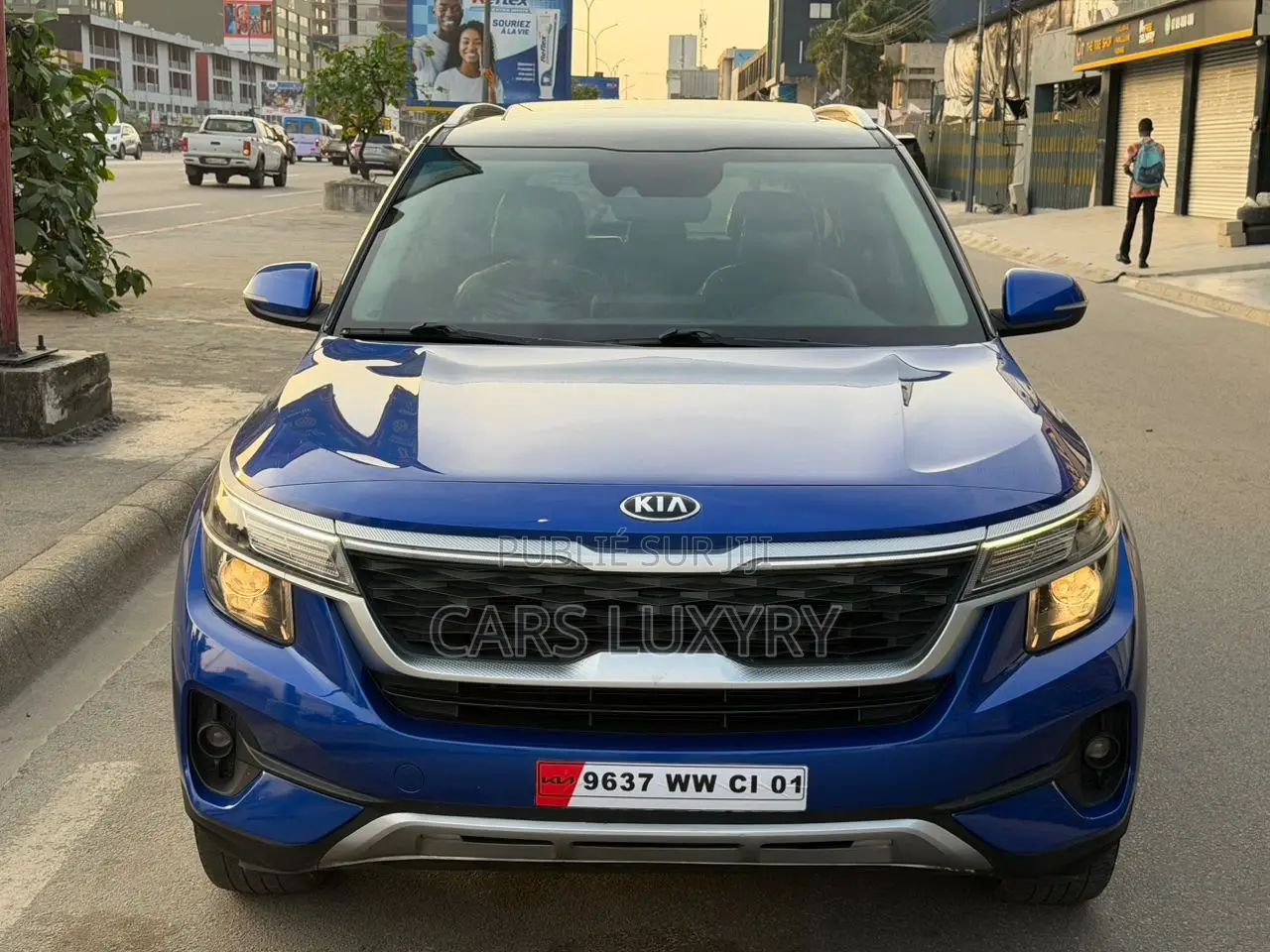 Kia Seltos EX 2022 Bleu
