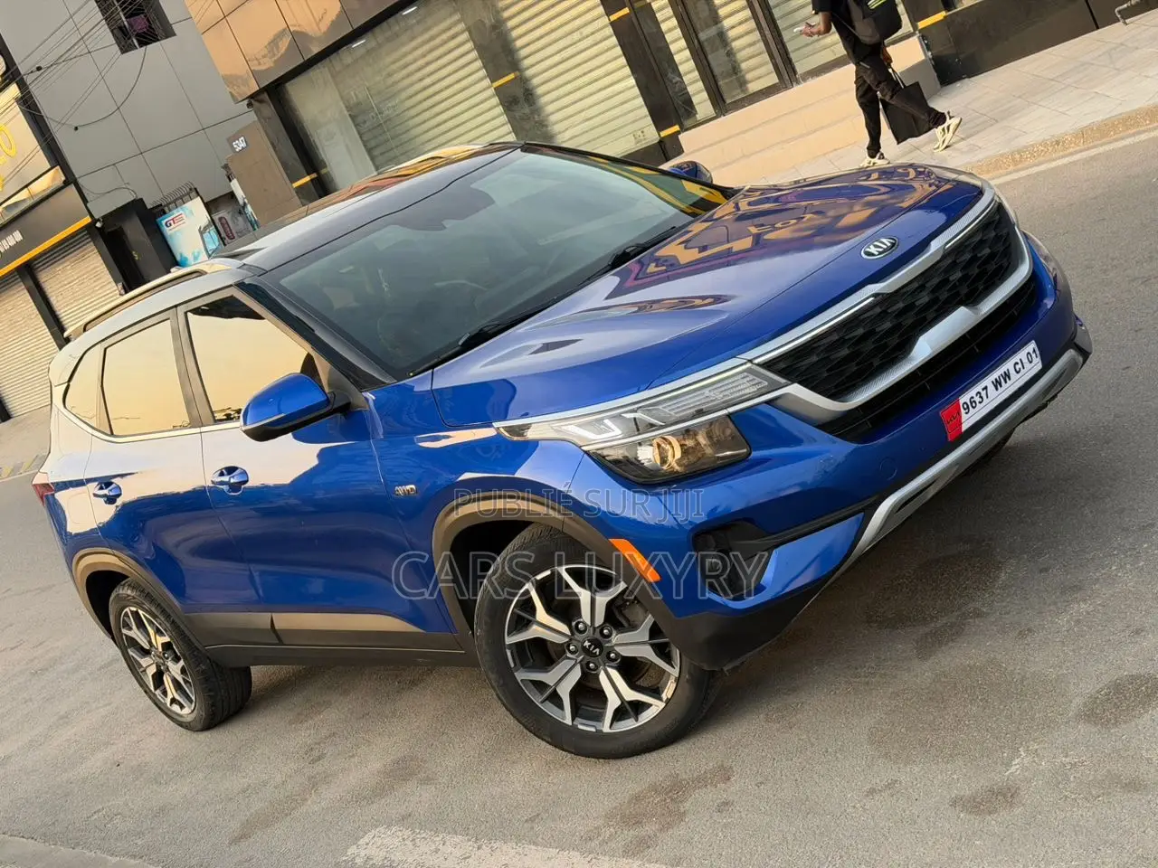Kia Seltos EX 2022 Bleu