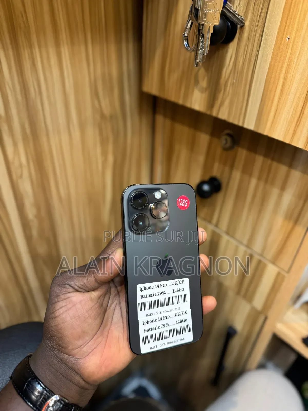 Nouveau Apple iPhone 14 Pro 128 GB Gris