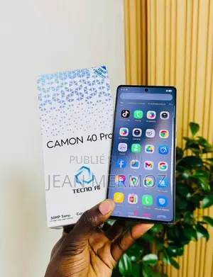 Nouveau Tecno Camon 40 Pro 5G 256 GB Black