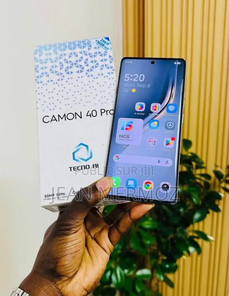 Nouveau Tecno Camon 40 Pro 5G 256 GB Black