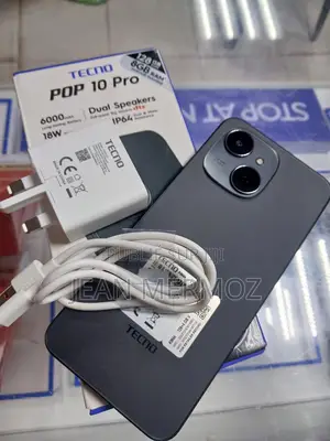 Nouveau Tecno Pop 10 Pro 256 GB Black