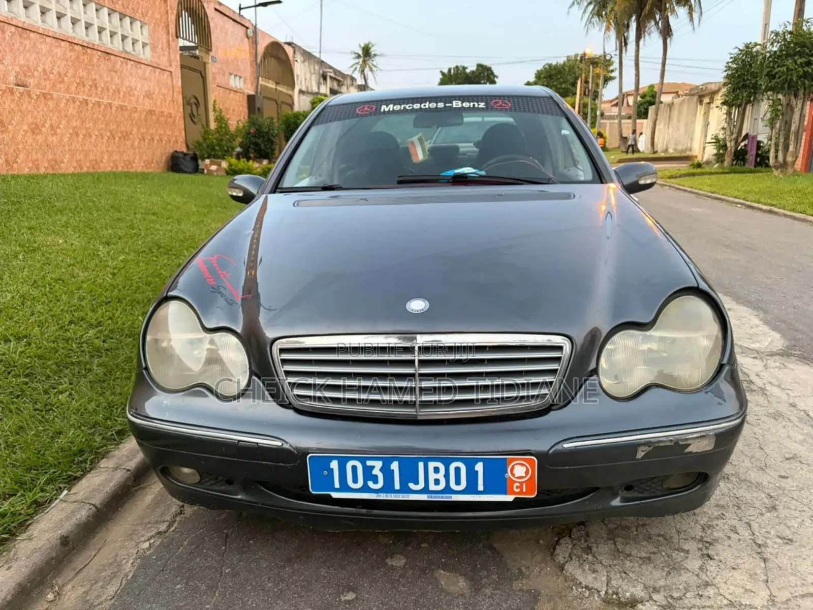 Mercedes-Benz C200 2004 Noir Mat