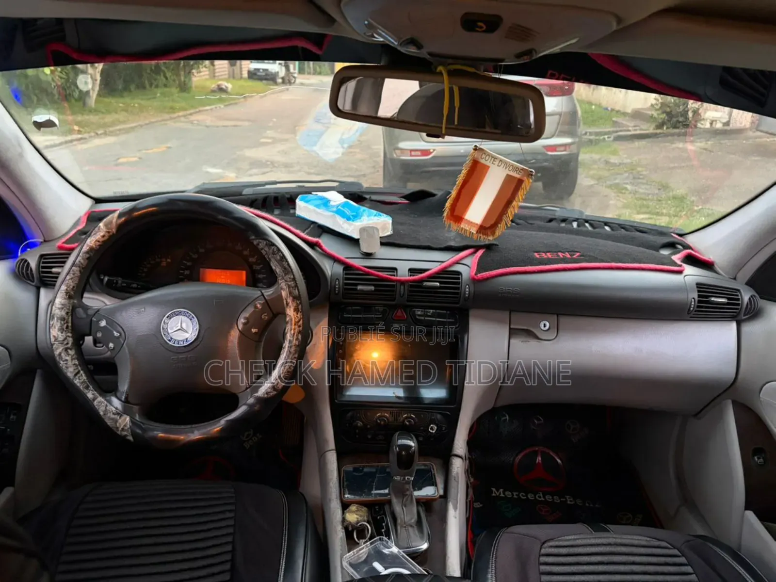 Mercedes-Benz C200 2004 Noir Mat