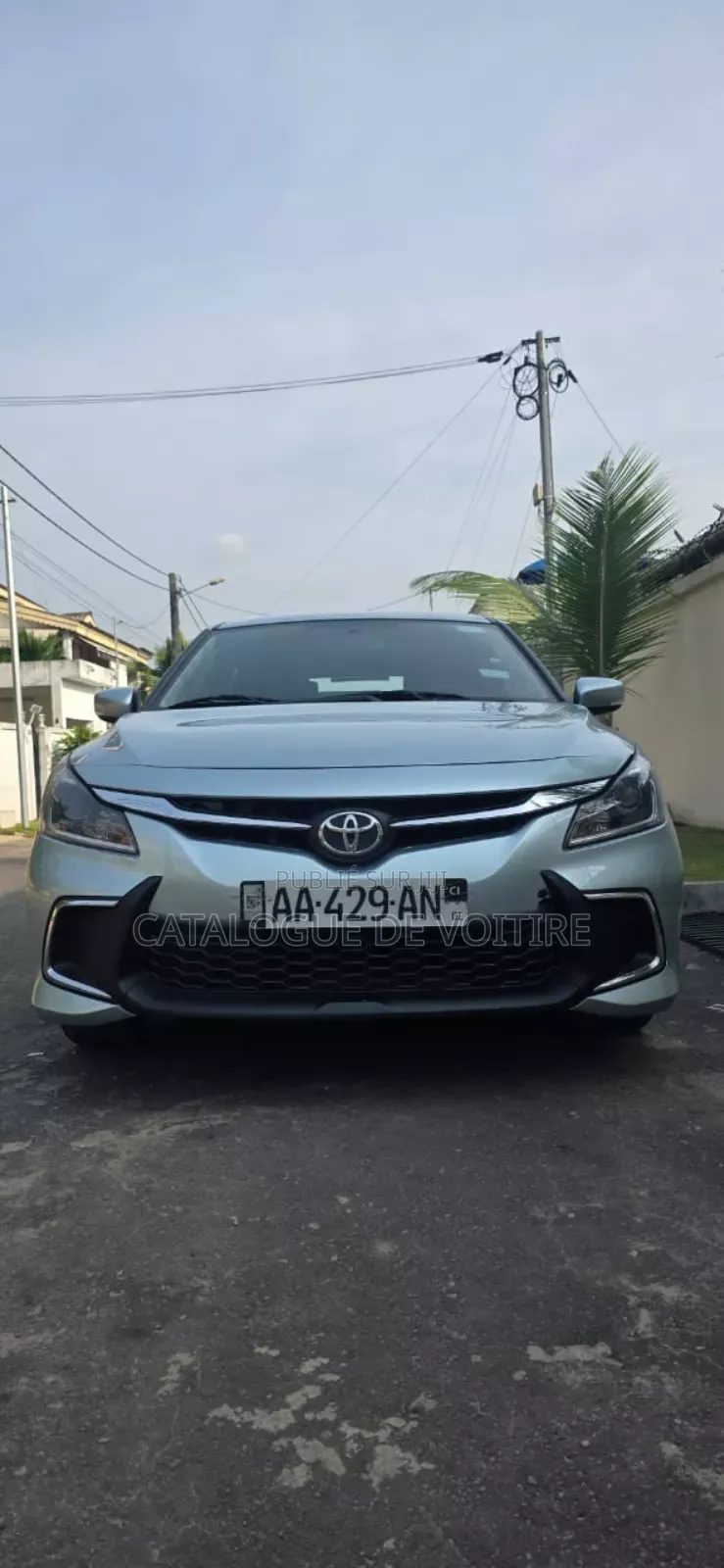 Toyota Starlet 2024 Gris