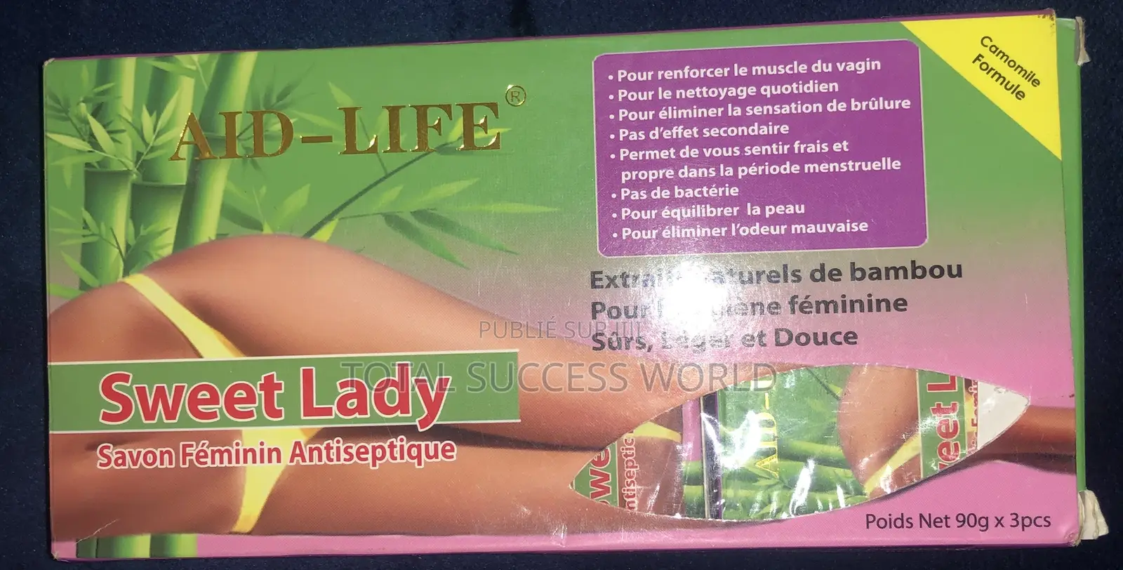 Sweet Lady Savon Pour Les Toilettes Féminines