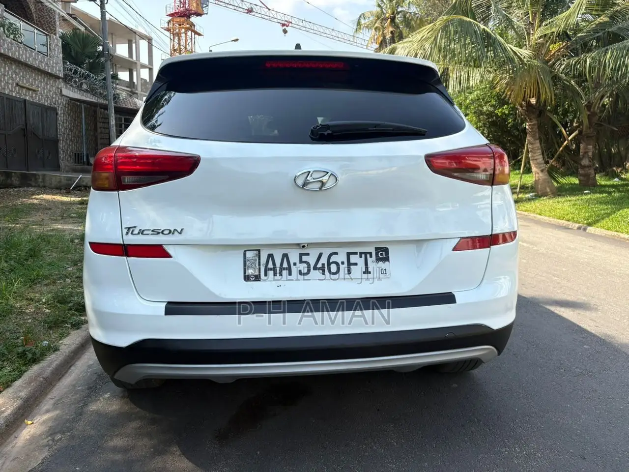Hyundai Tucson Limited AWD 2020 Blanc