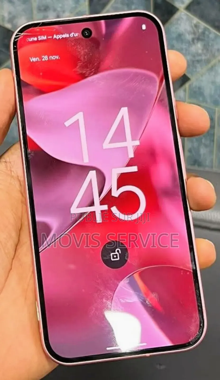 Nouveau Google Pixel 9 128 GB Or rose