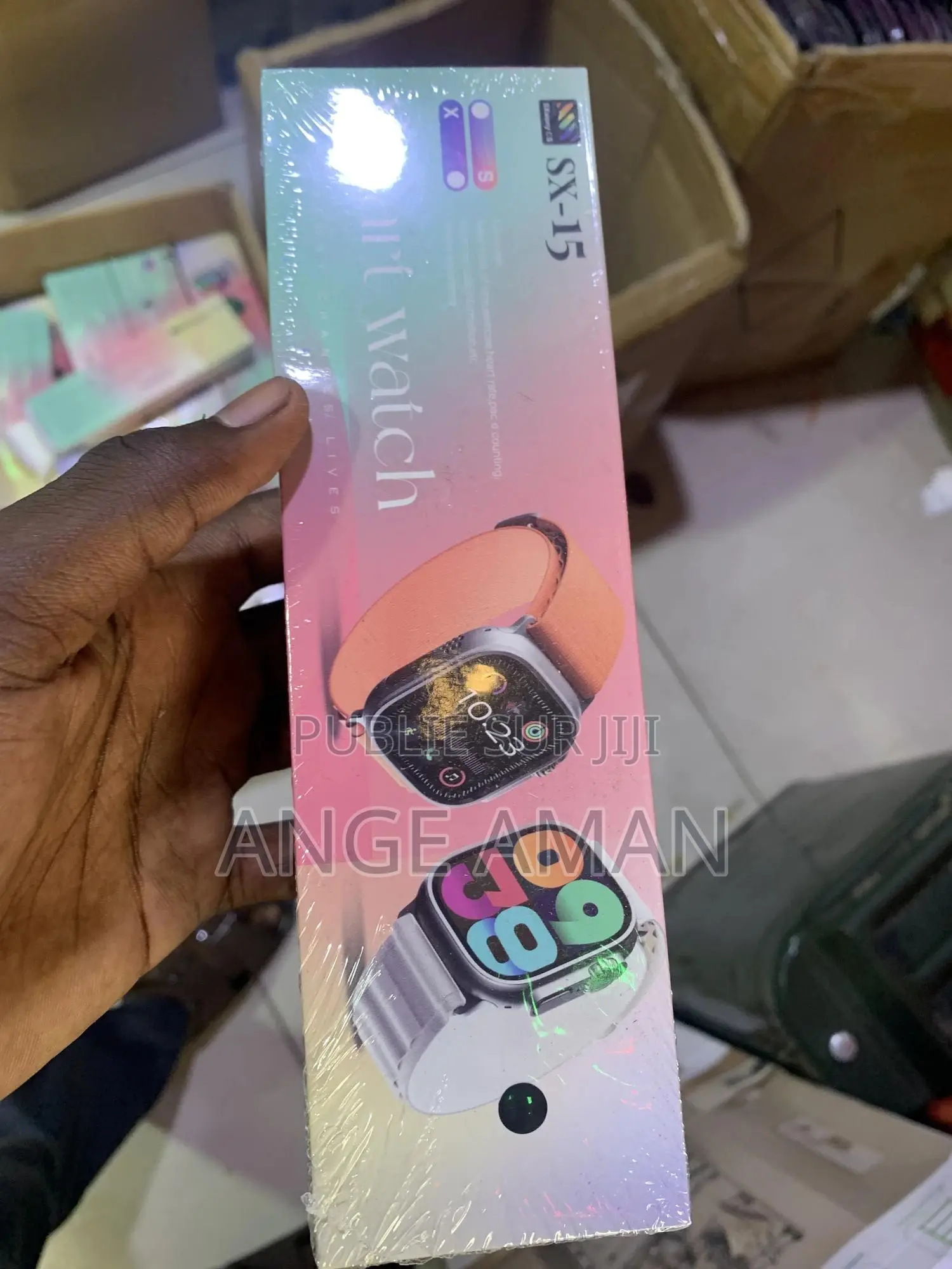 Ontre Connectée Sx-15 – Smartwatch Bluetooth Multifonction