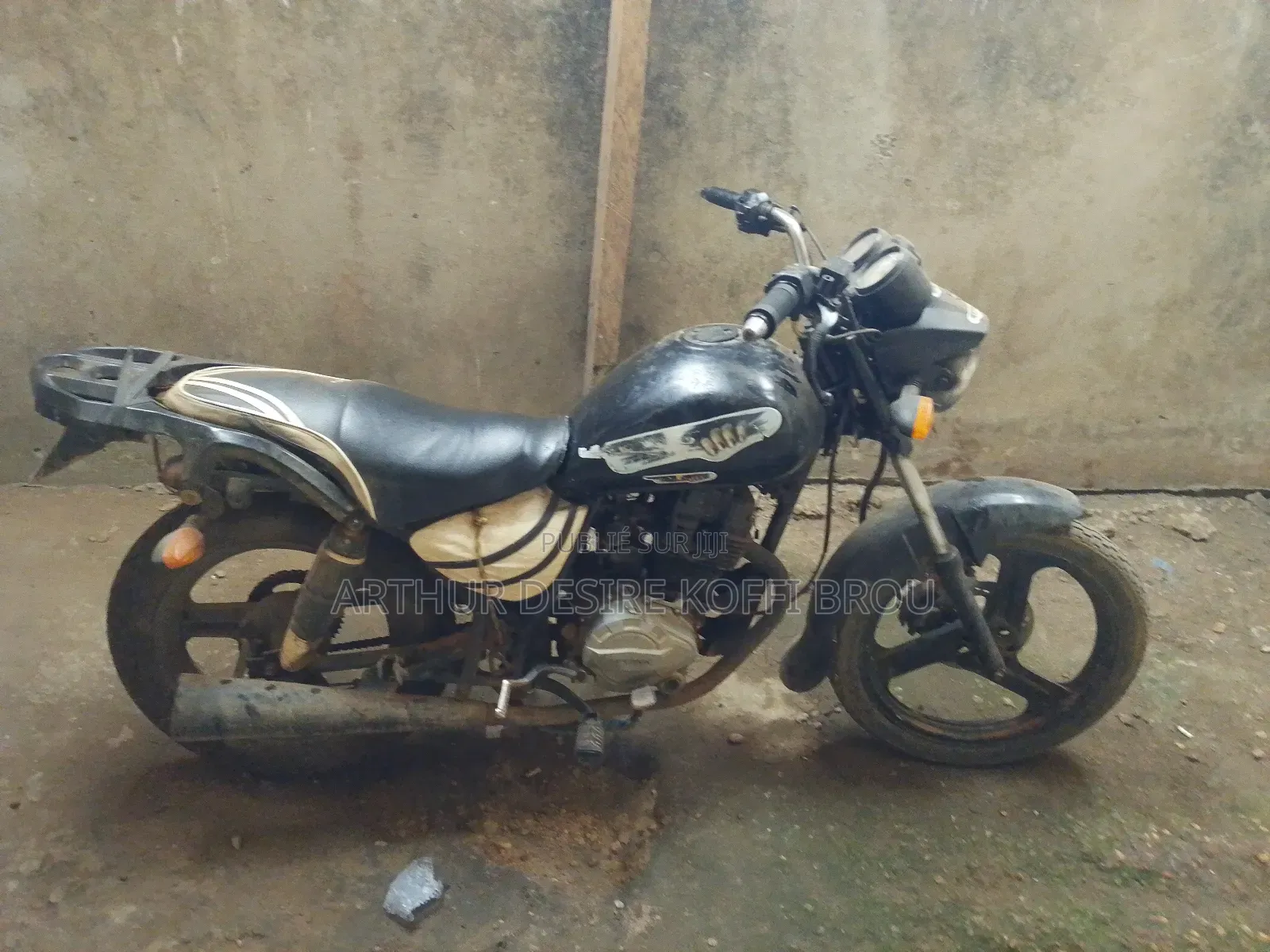 Haojue HJ110-3 2012 Noir