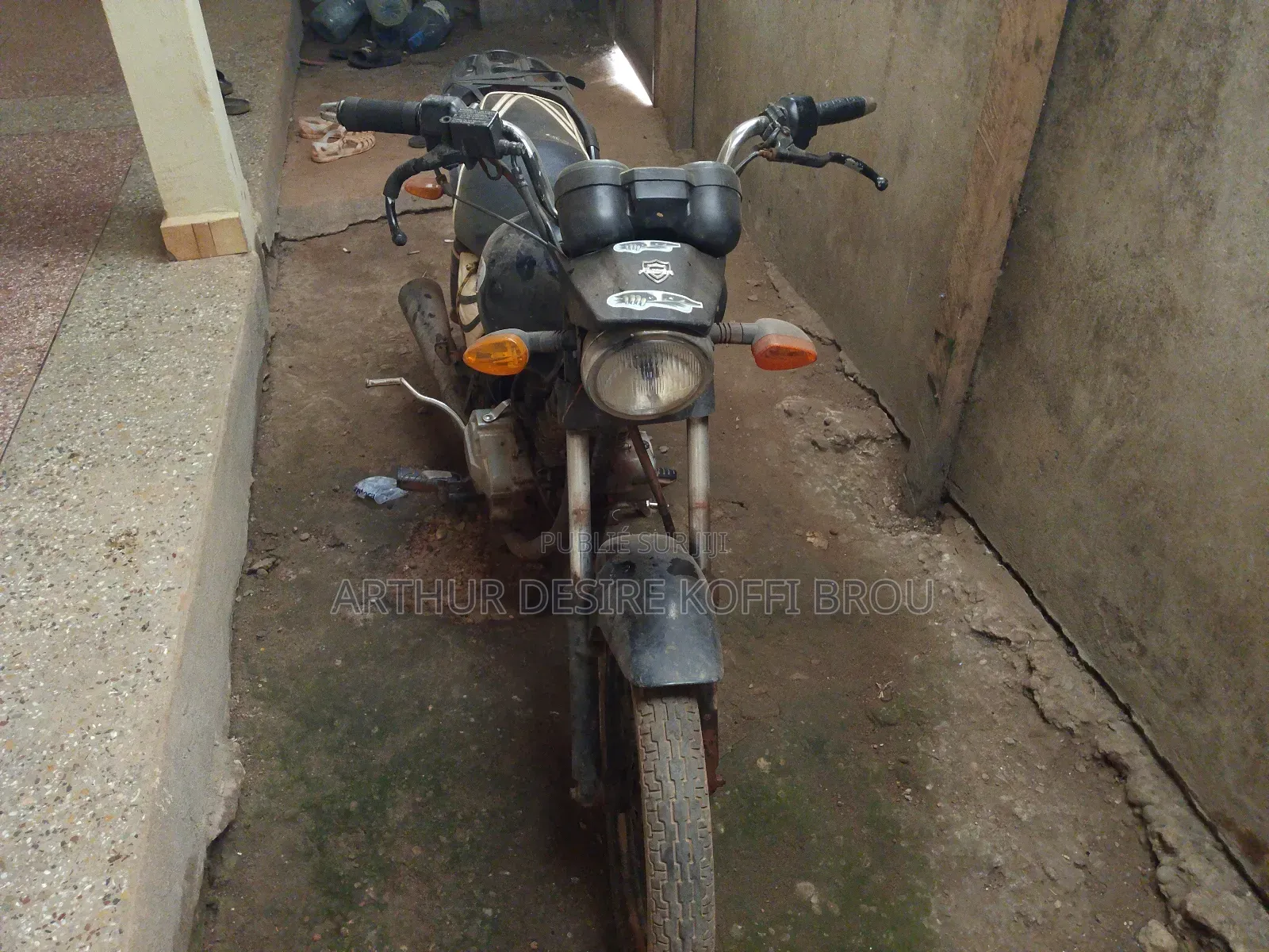 Haojue HJ110-3 2012 Noir