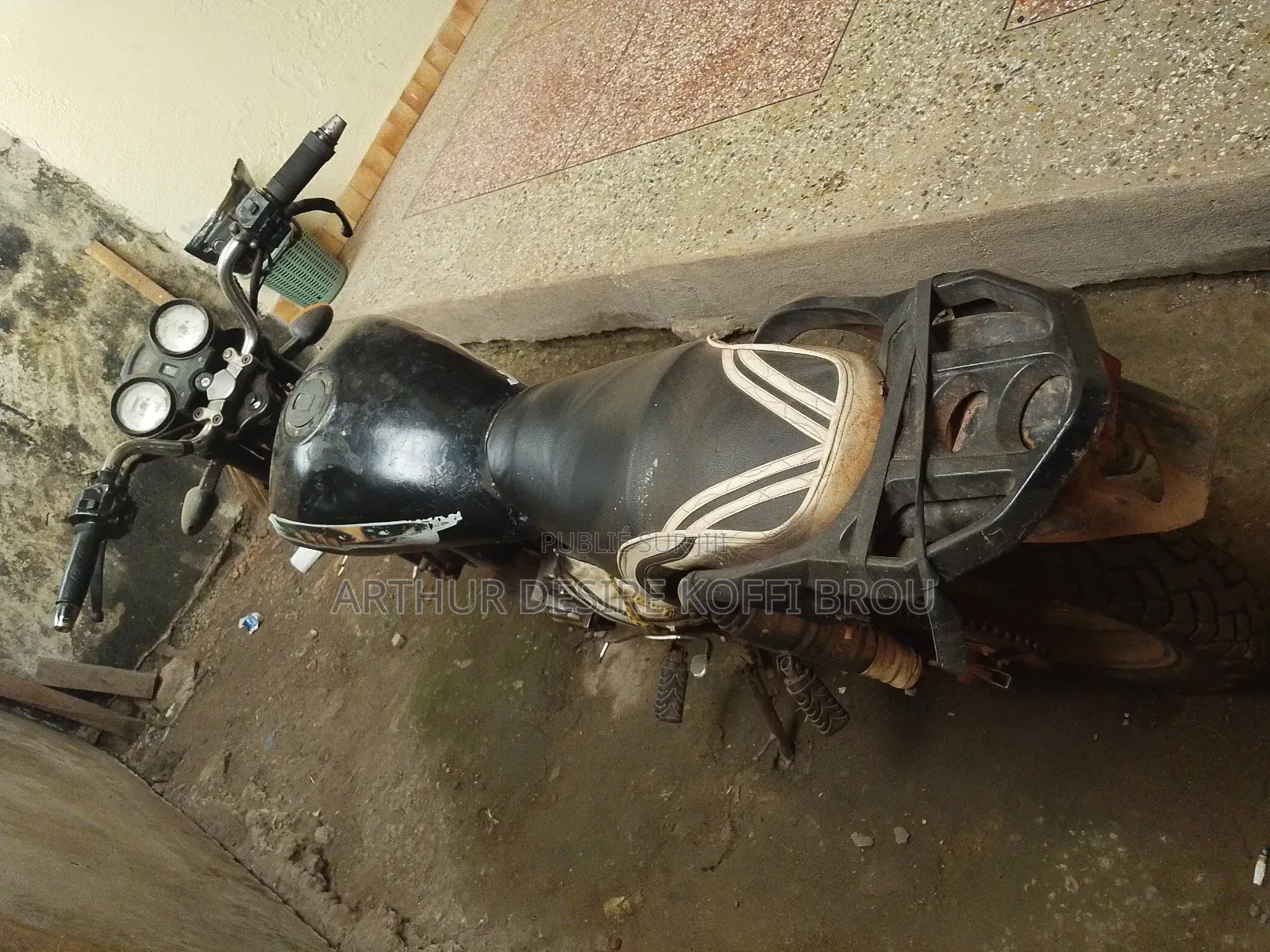 Haojue HJ110-3 2012 Noir