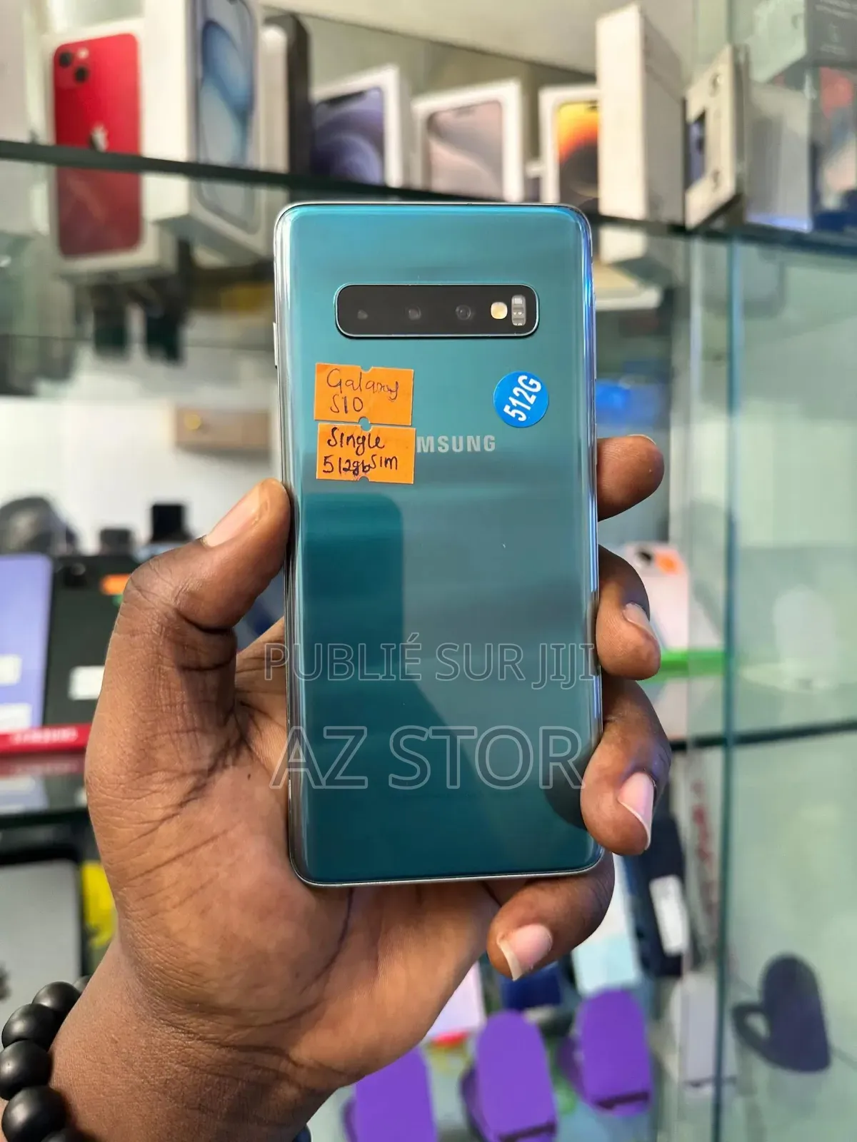 Samsung Galaxy S10 512 GB Bleu