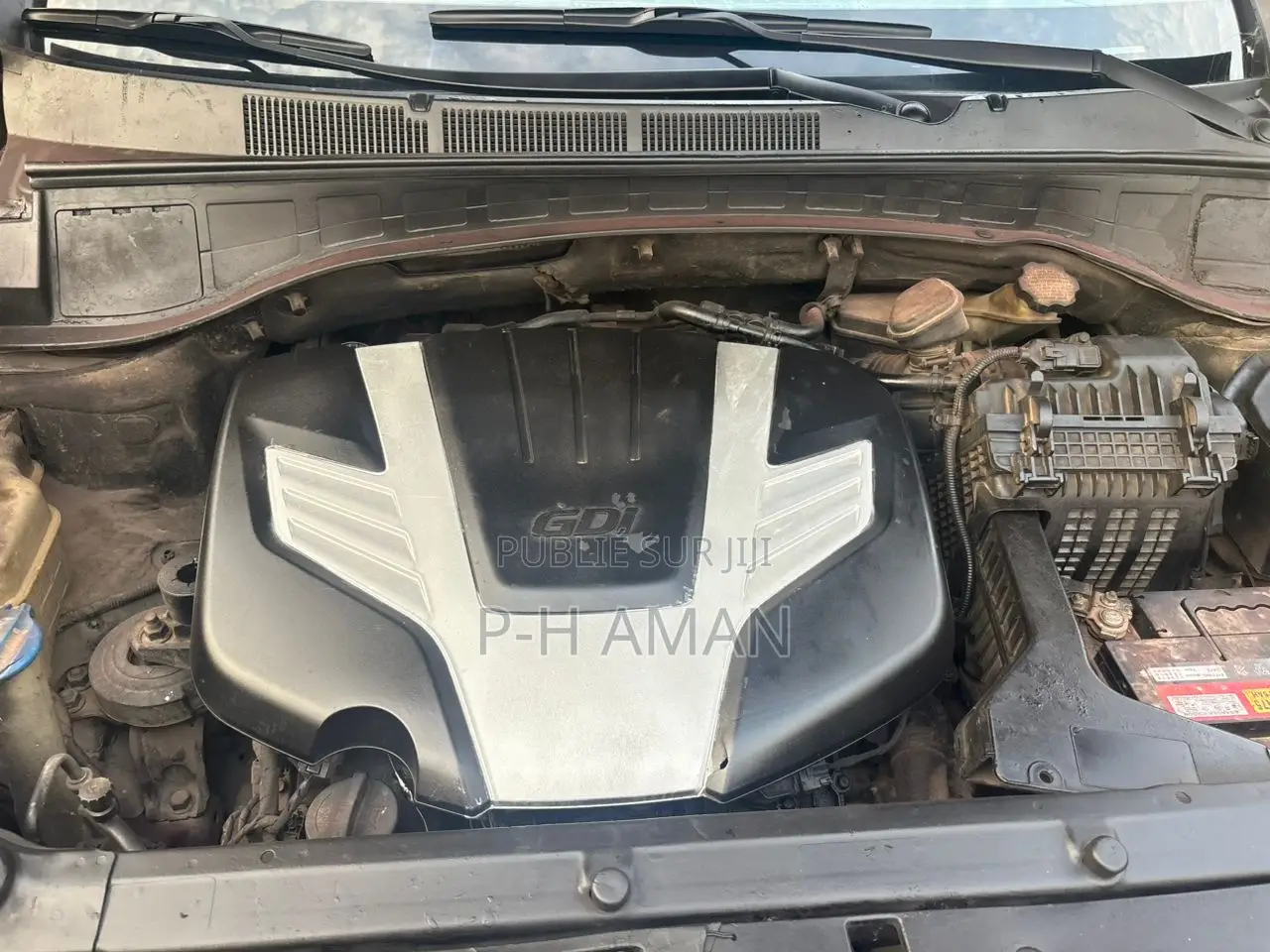 Hyundai Santa Fe Limited FWD 2016 Rouge