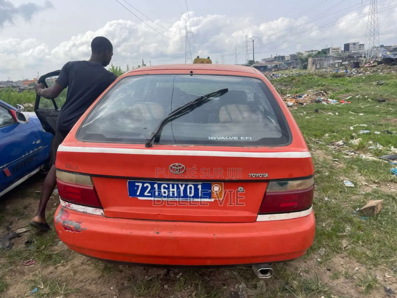 Toyota Corolla 2003 Orange
