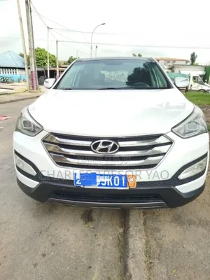 Hyundai Santa Fe Limited AWD 2016 Blanc