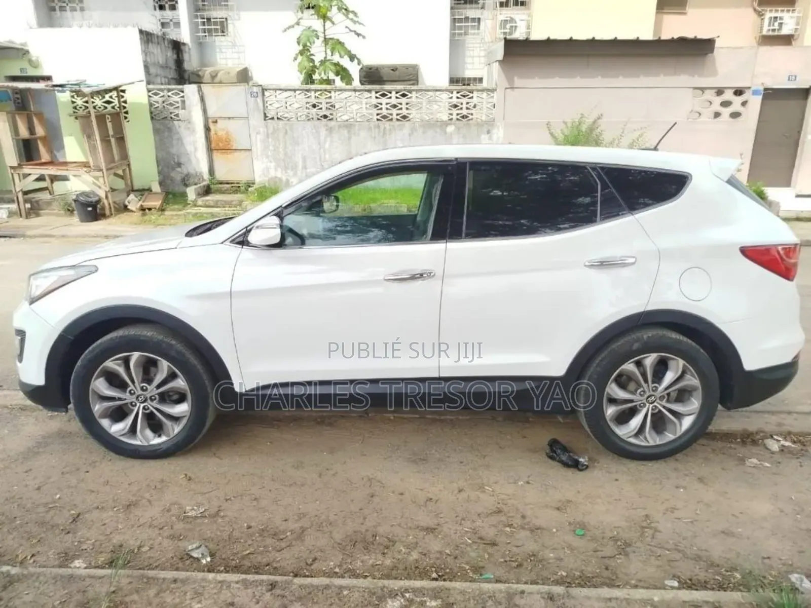 Hyundai Santa Fe Limited AWD 2016 Blanc