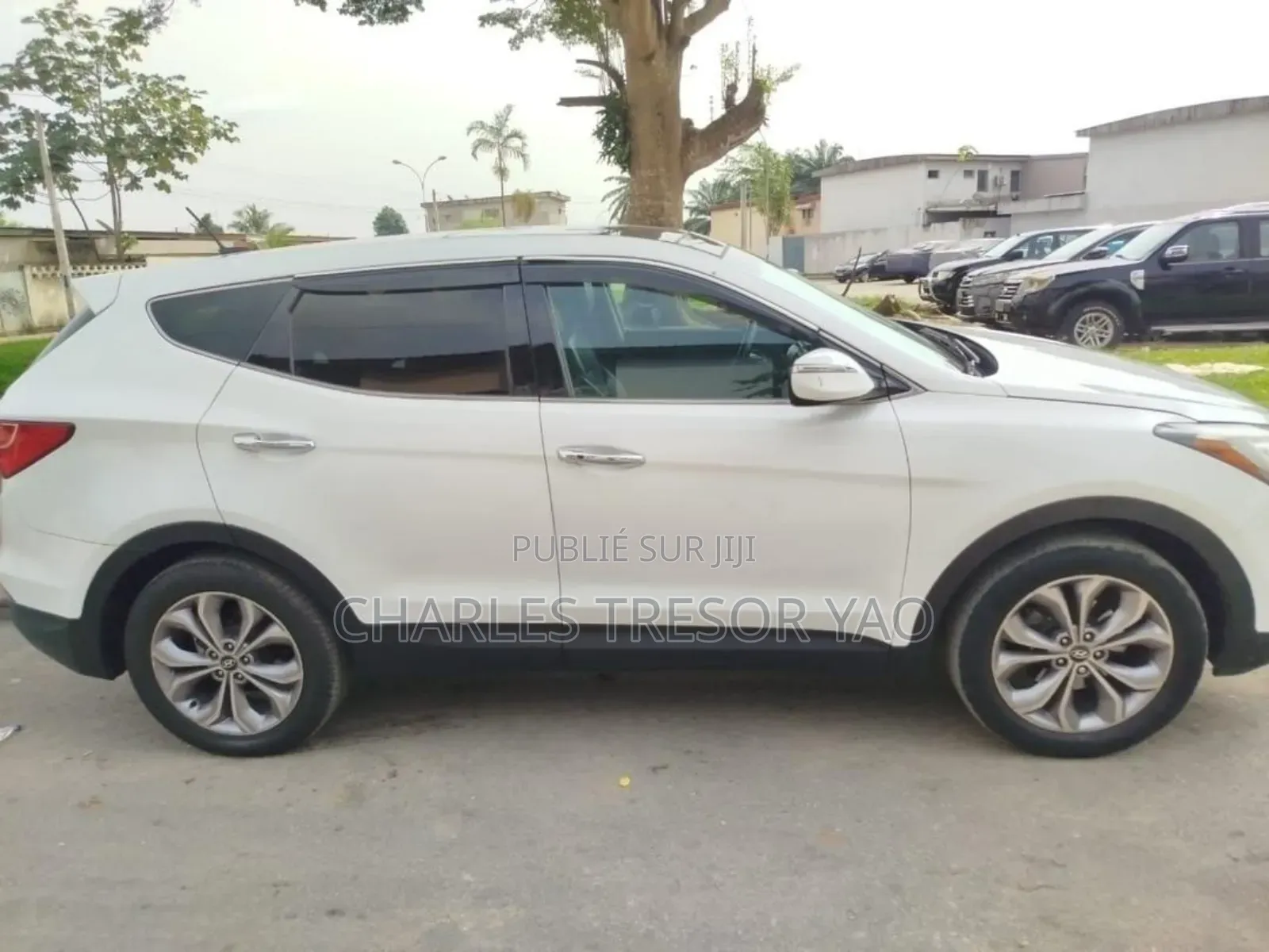 Hyundai Santa Fe Limited AWD 2016 Blanc