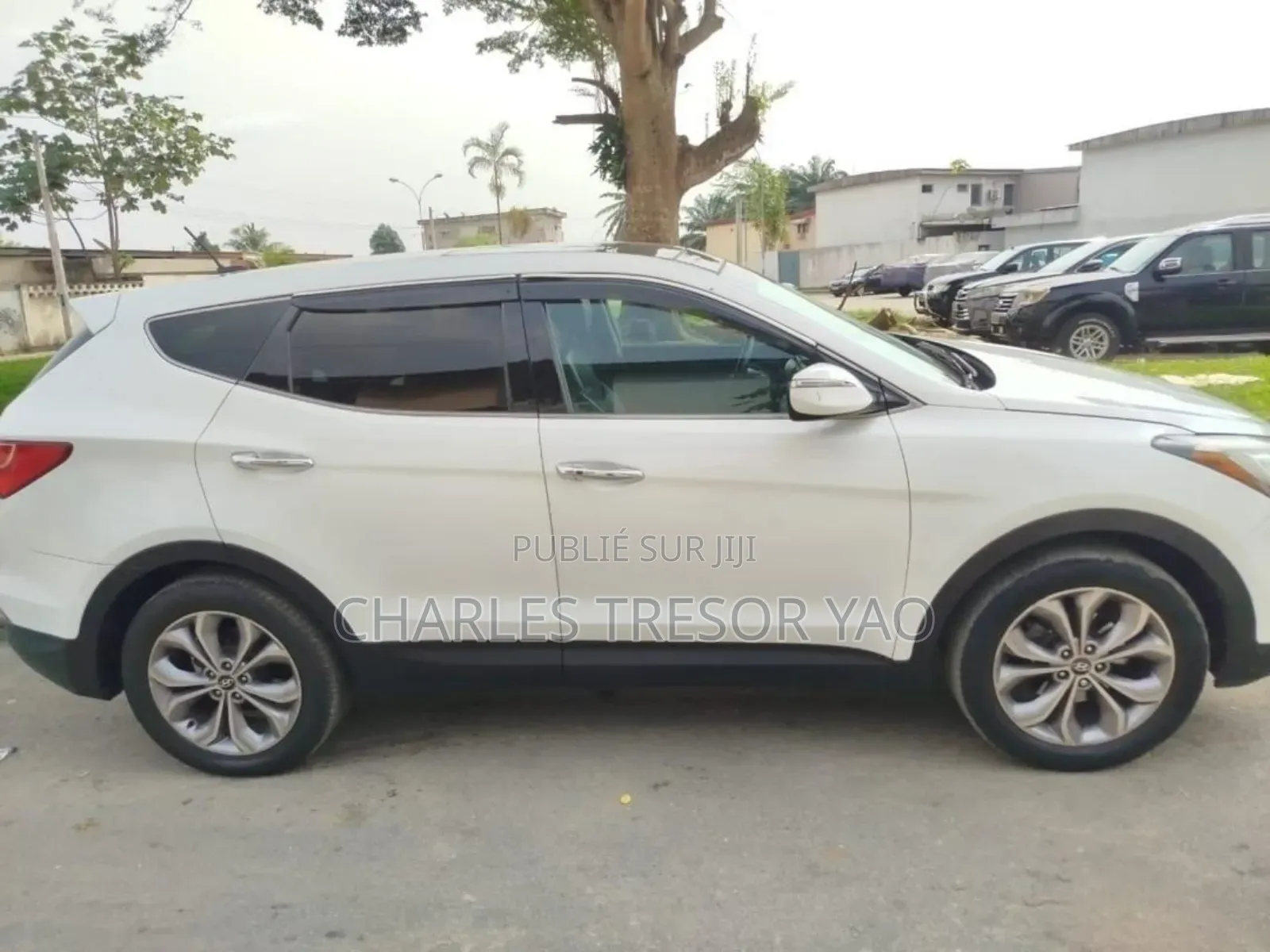 Hyundai Santa Fe Limited AWD 2016 Blanc