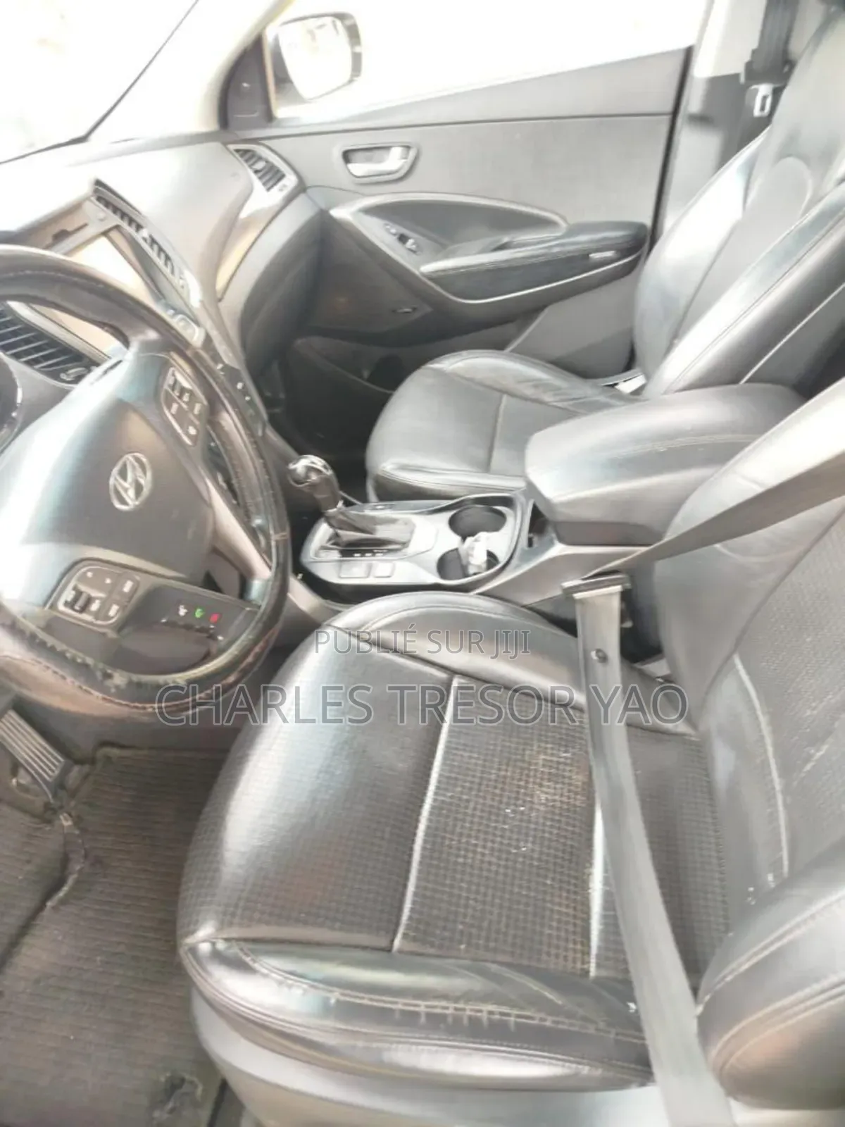 Hyundai Santa Fe Limited AWD 2016 Blanc