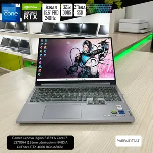 Nouveau Ordinateur Portable Lenovo Legion 5 32GB Intel Core I7 SSD 2T