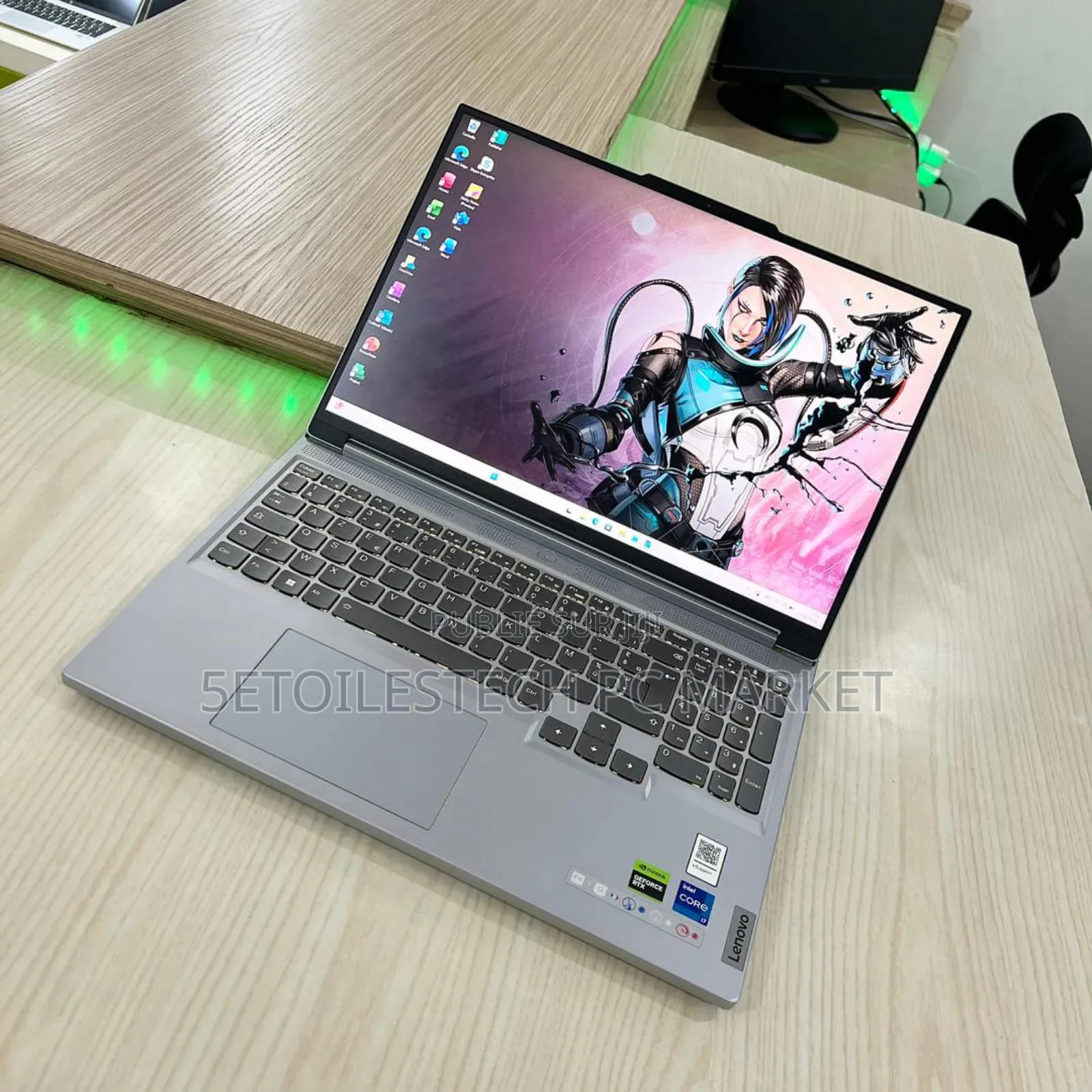 Nouveau Ordinateur Portable Lenovo Legion 5 32GB Intel Core I7 SSD 2T