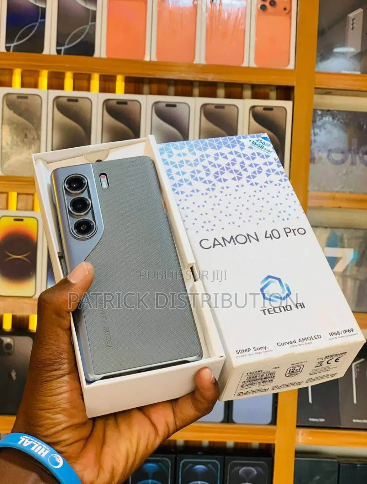 Tecno Camon 40 Pro 5G 256 GB Gris