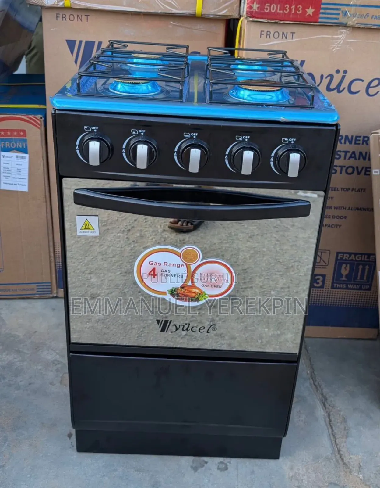 Gazinière 4 Feux + Four