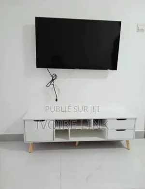 Meuble Tv Scandinave Blanc