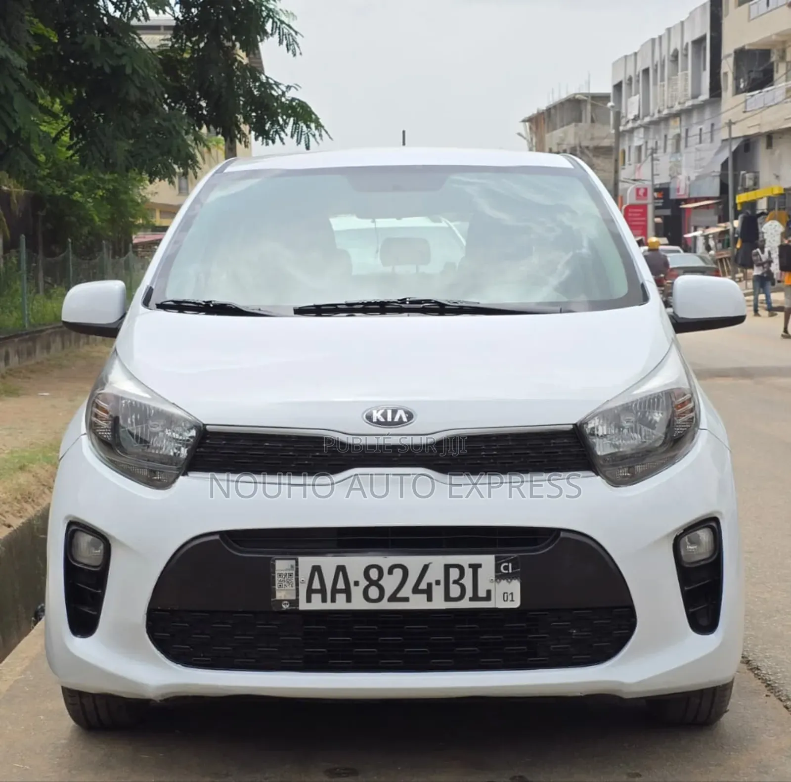 Kia Morning 2018 Blanc
