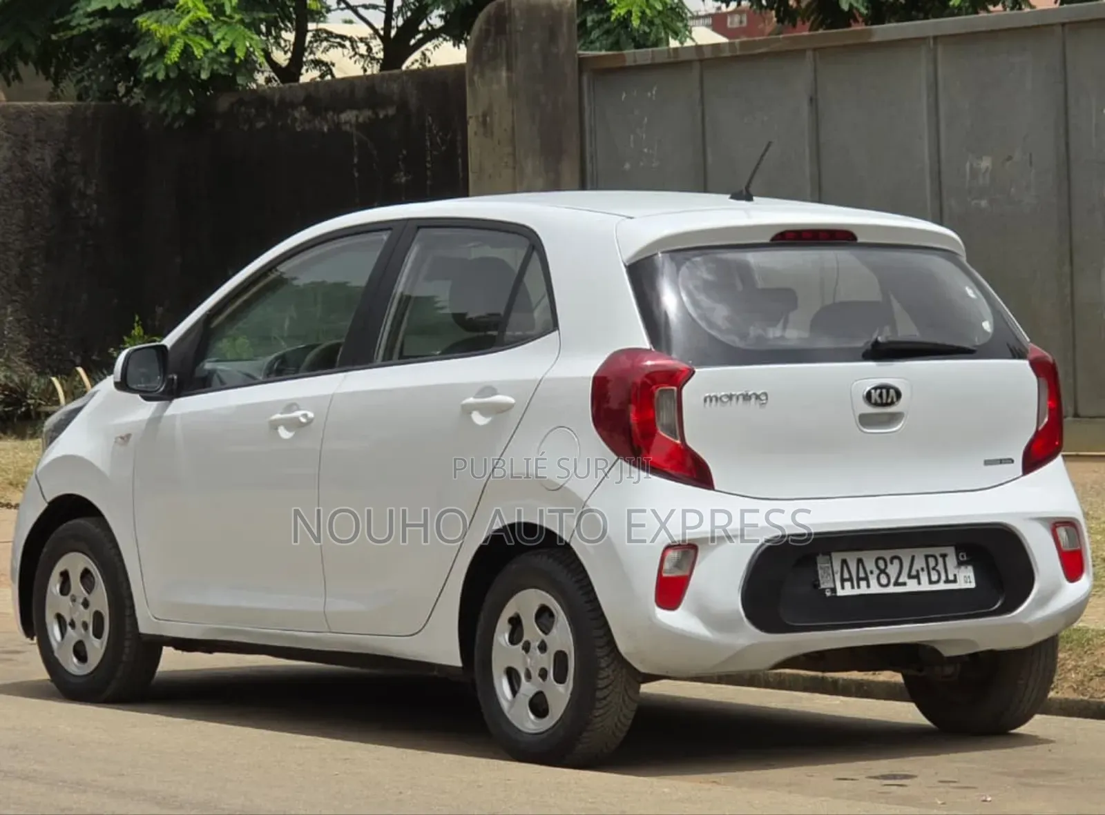 Kia Morning 2018 Blanc