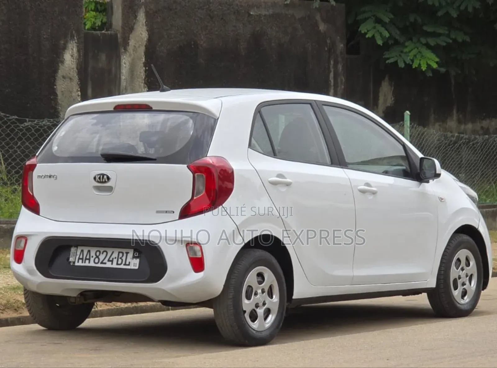 Kia Morning 2018 Blanc