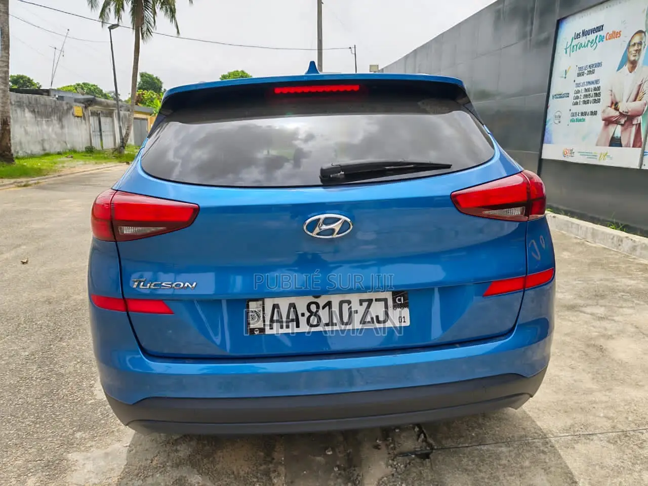 Hyundai Tucson Limited 2021 Bleu