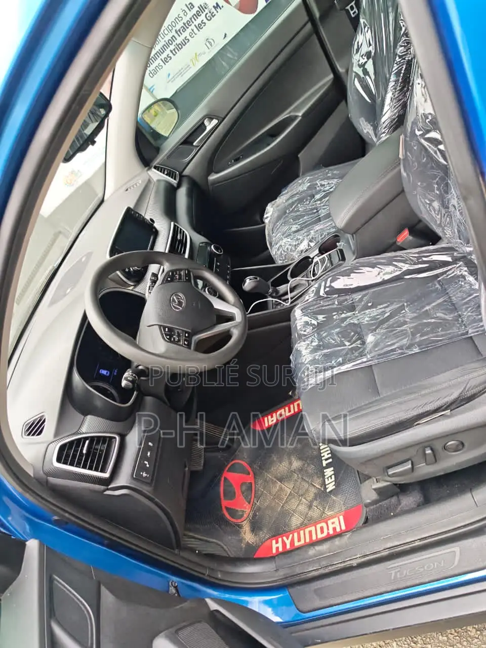 Hyundai Tucson Limited 2021 Bleu