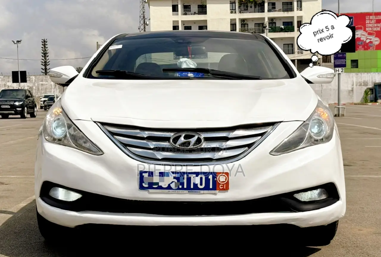 Hyundai Sonata 2014 Blanc